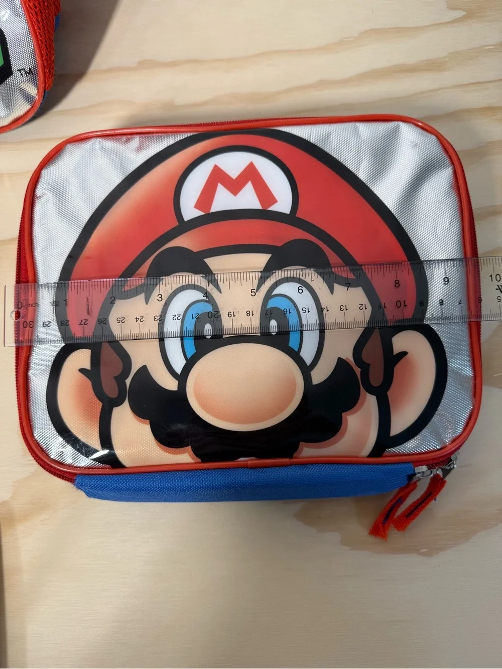 Super Mario Kids Backpack and  attachable Lunch Bag